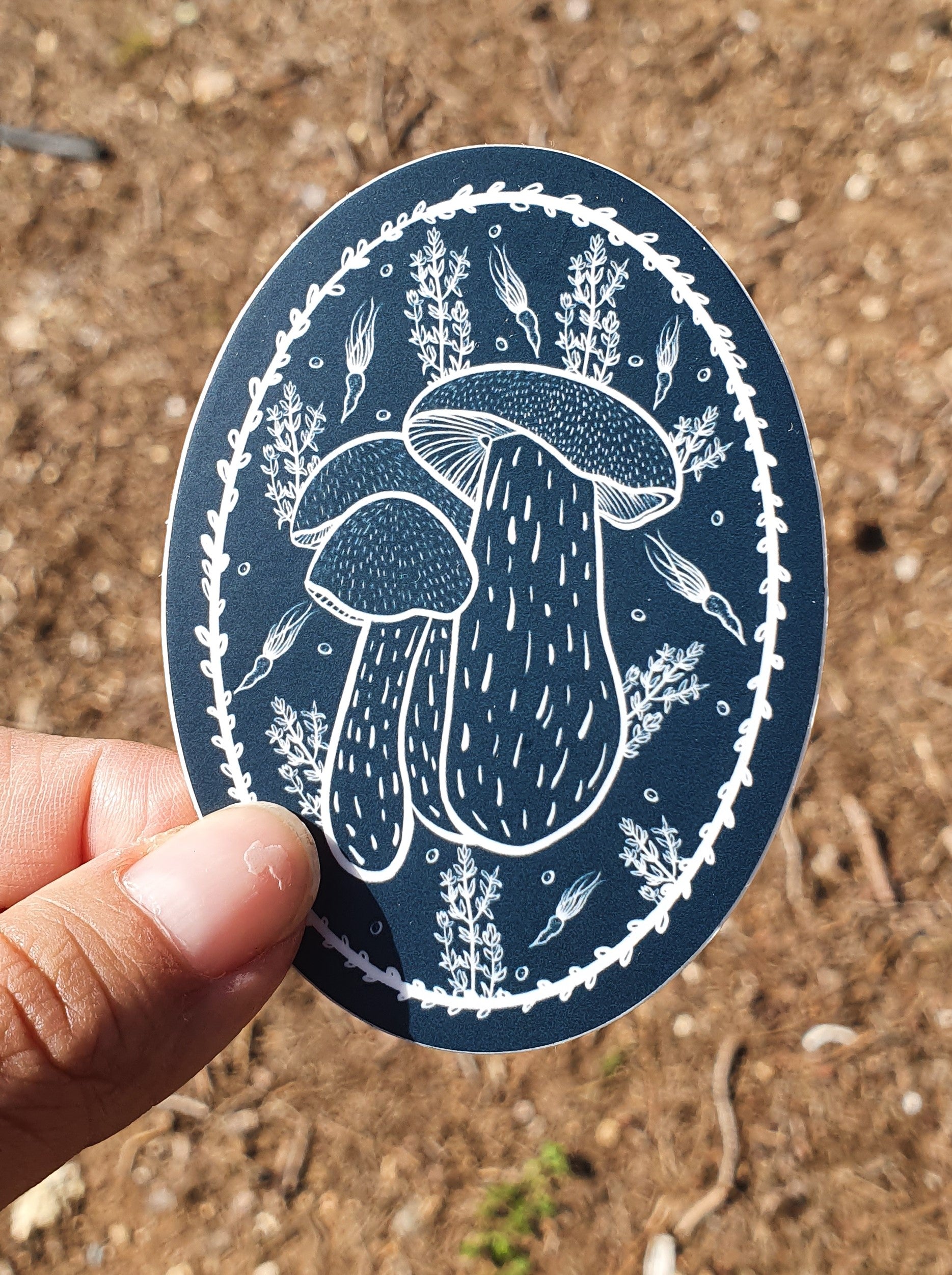 Sticker- Mushrooms