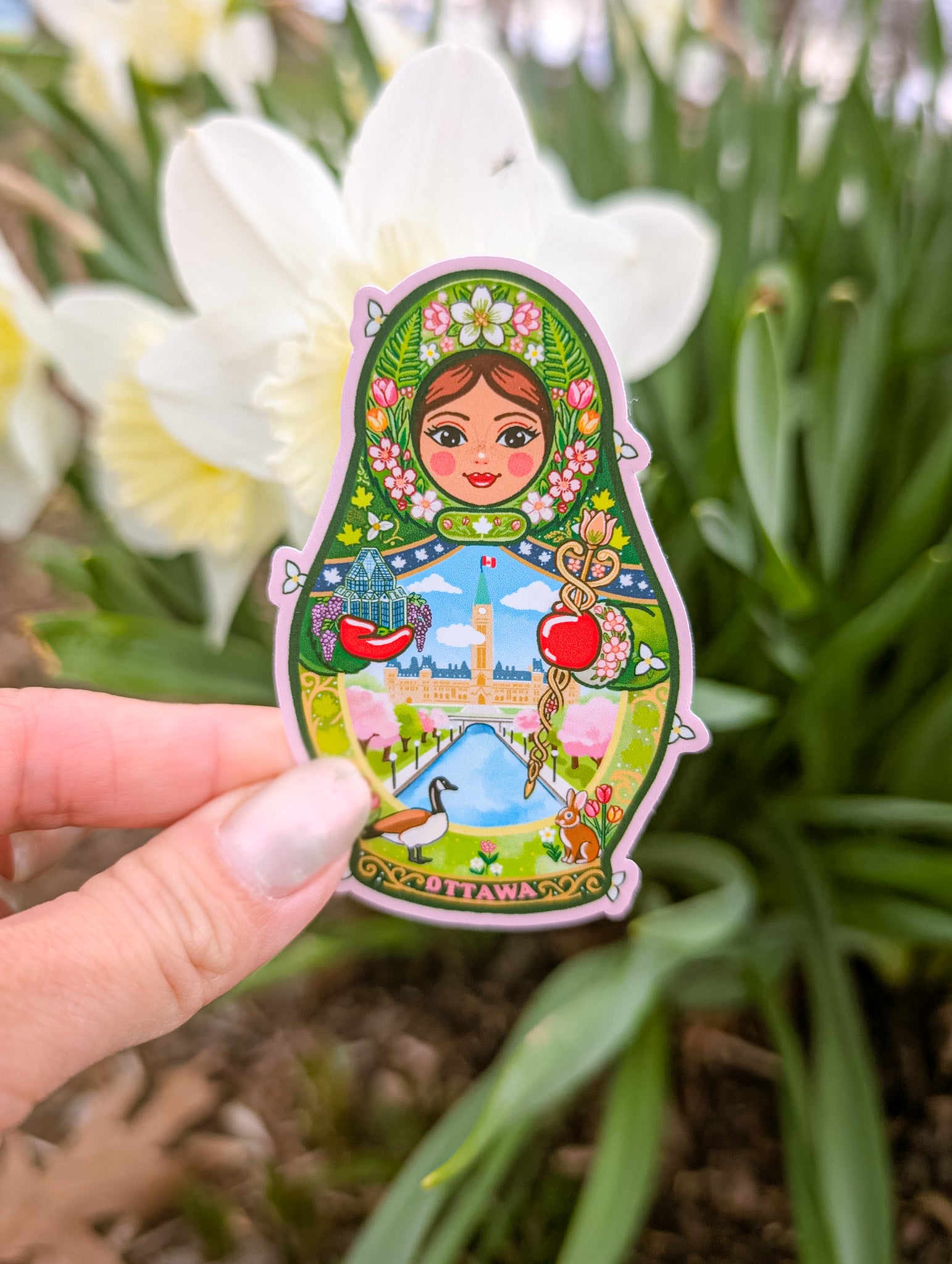 Sticker - Ottawa bloom