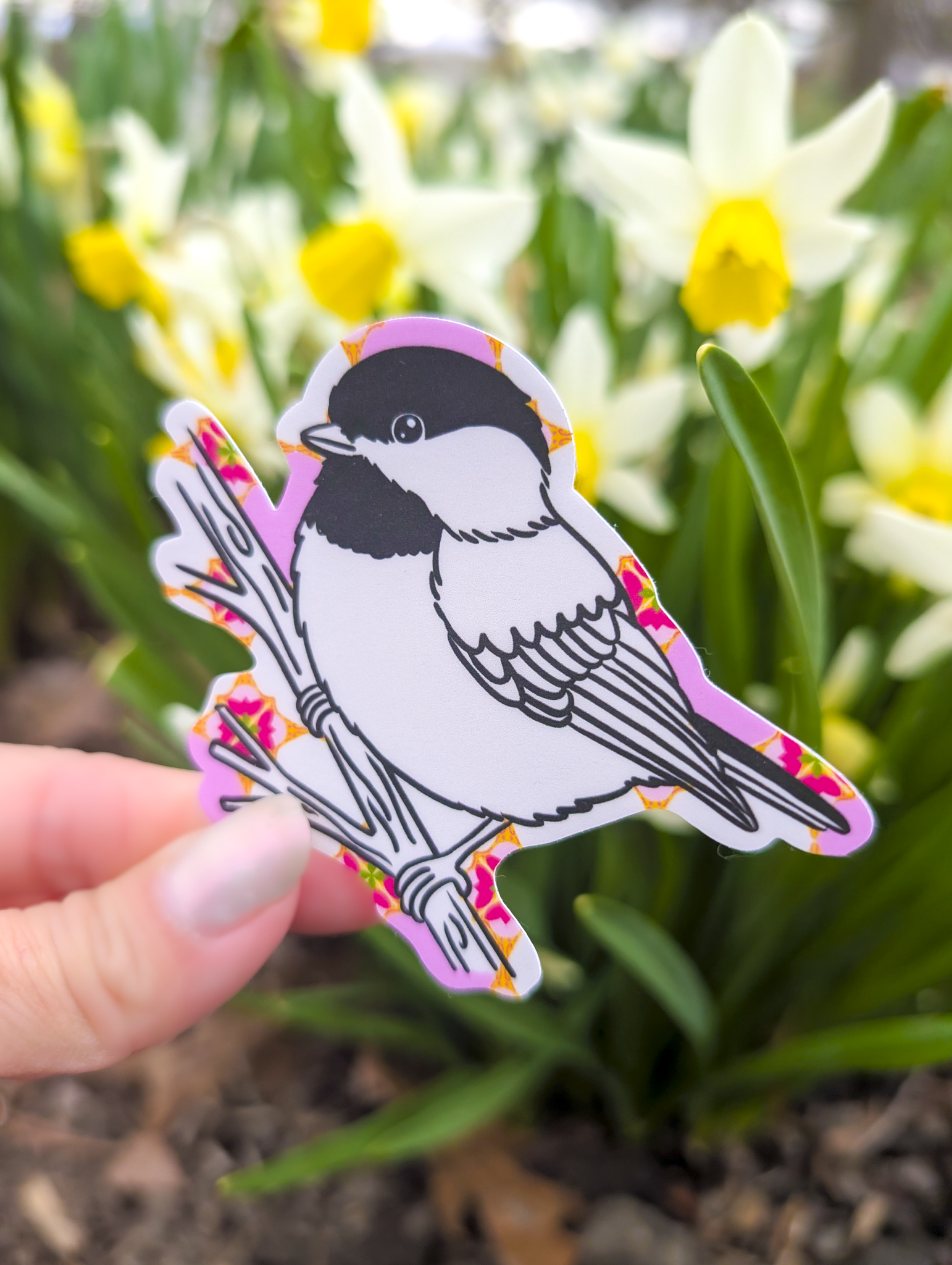 sticker- Bird Bloom
