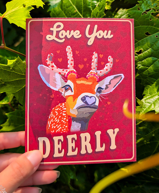 Greeting card - Deerly