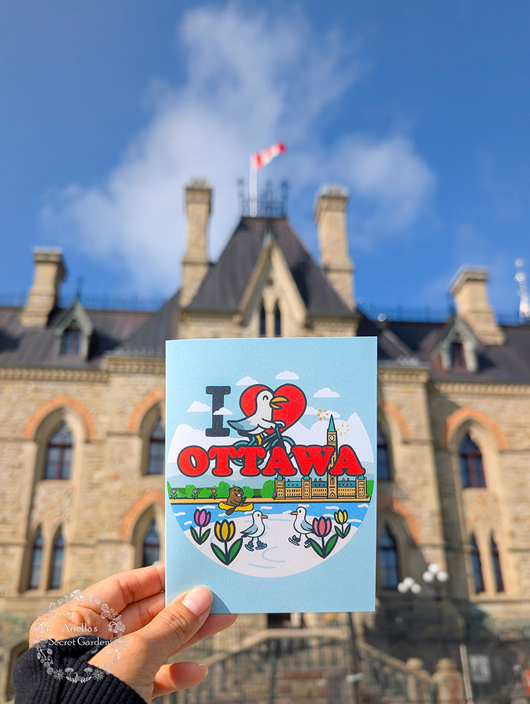 Greeting card - I love Ottawa