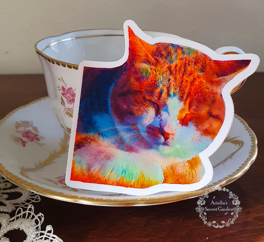 Sticker - Sleeping Cat