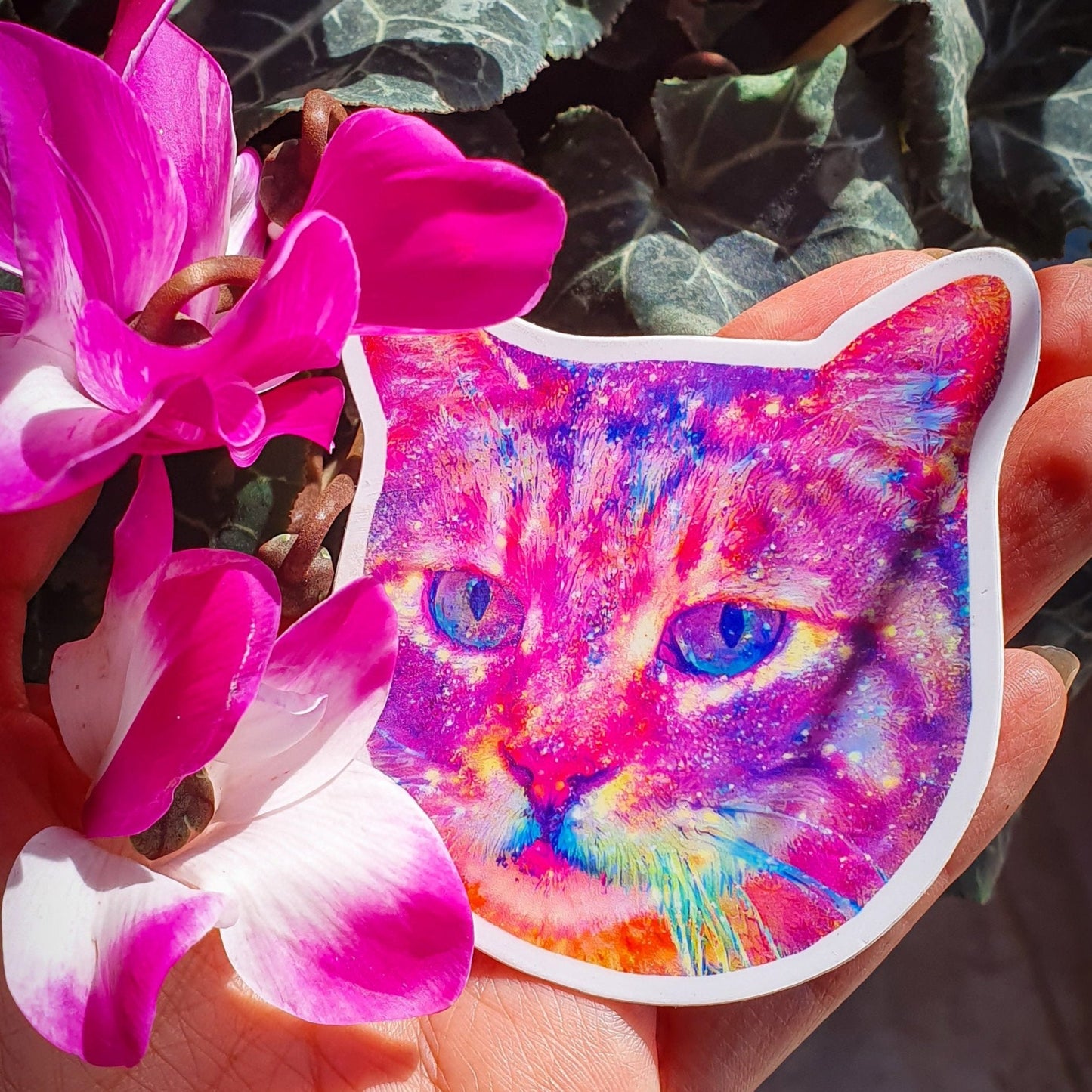 Sticker- mam cat