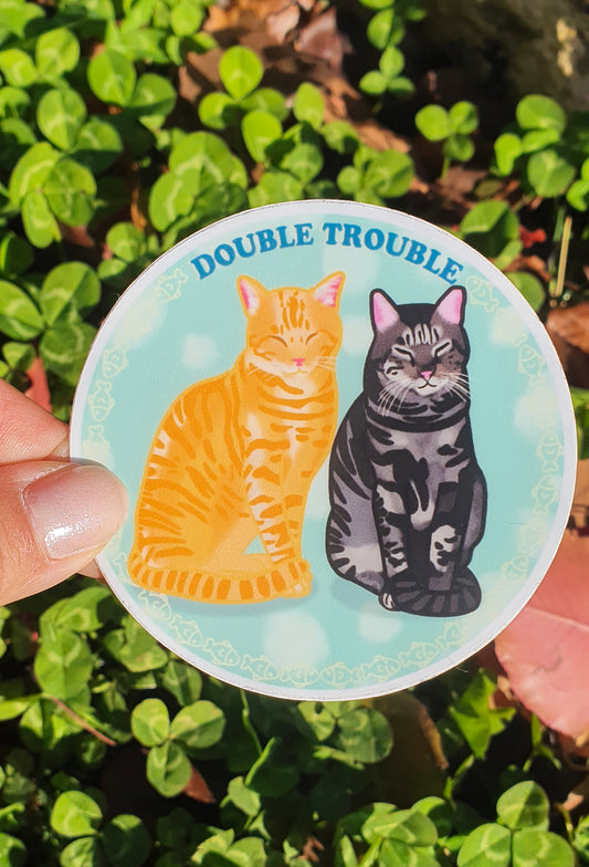 Sticker - Double trouble