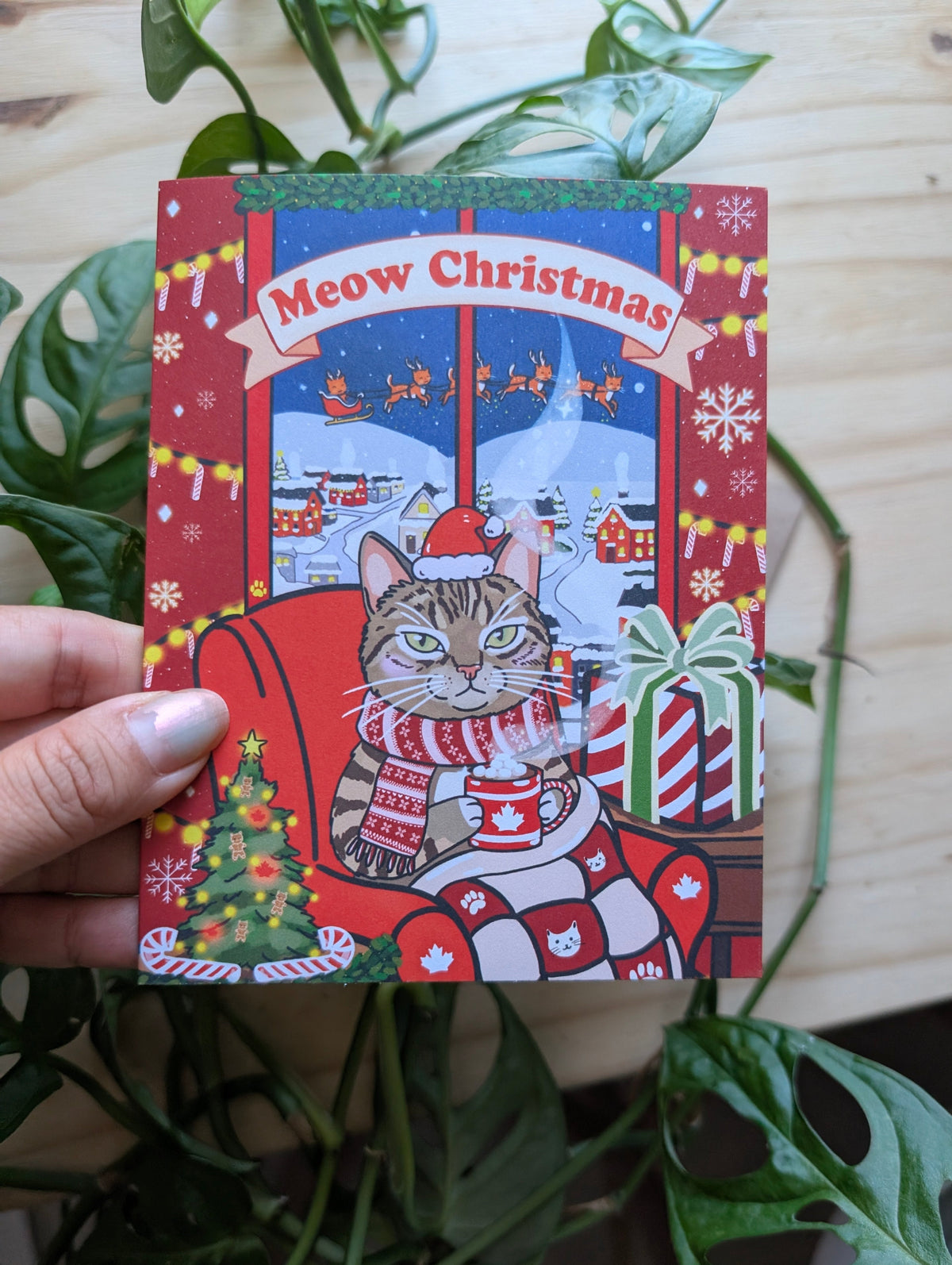Greeting Card - Meow Christmas