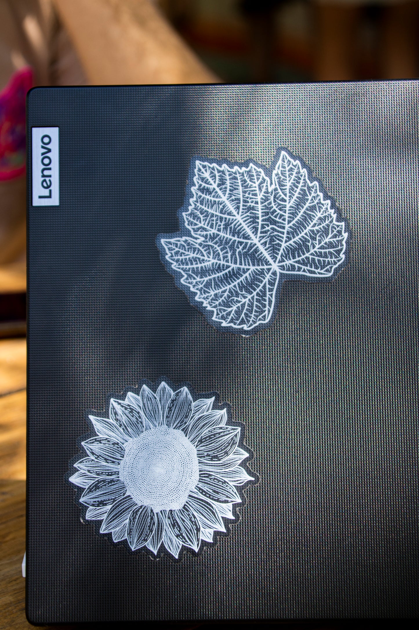 Sticker -Clear - Sunflower