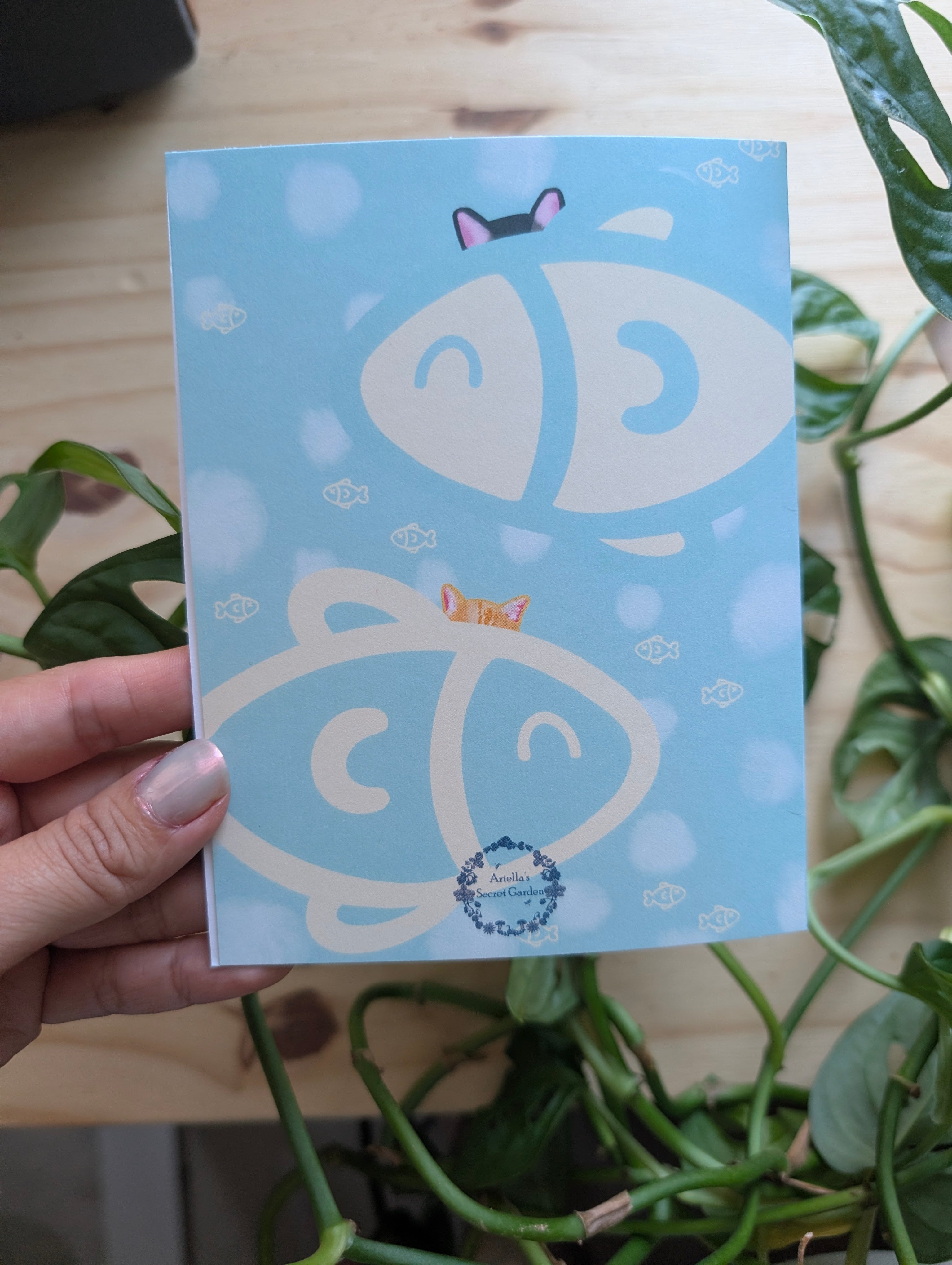 Greeting card- Double Trouble