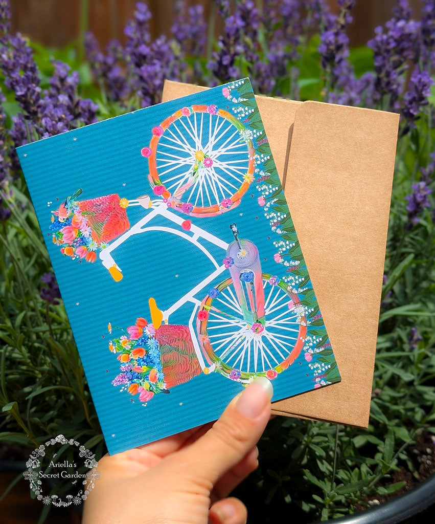 Greeting card - Bike