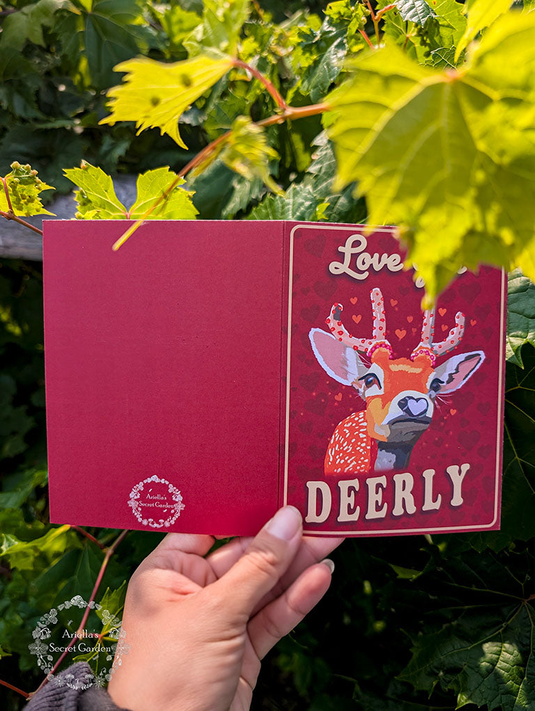 Greeting card - Deerly
