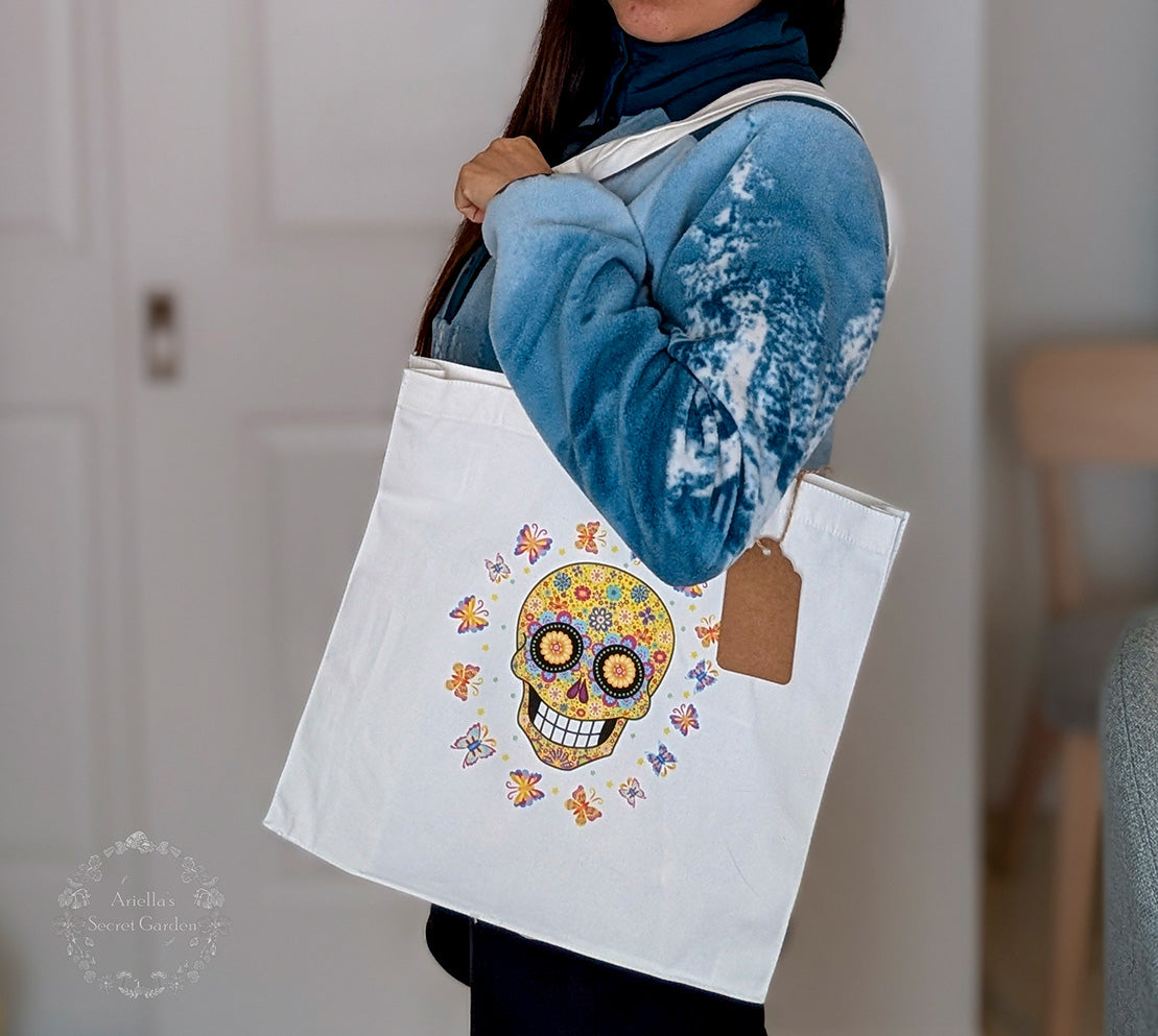 Cotton Tote Bag - Day Of The Dead