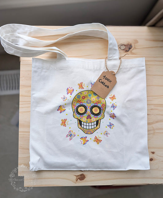 Cotton Tote Bag - Day Of The Dead