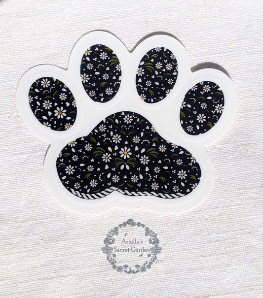 Sticker Clear - Dog Paw