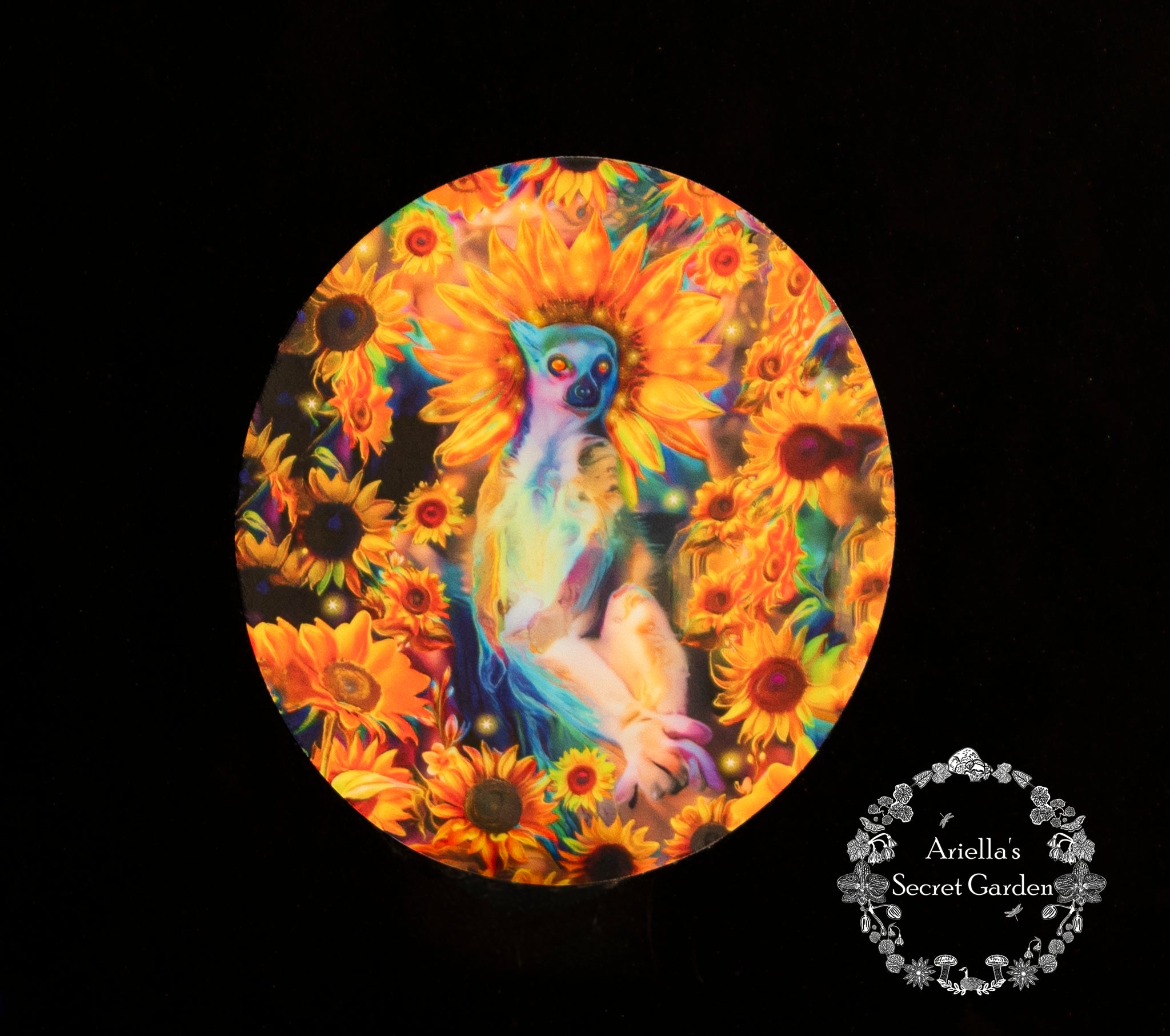 Sticker - Sunflower lemurs